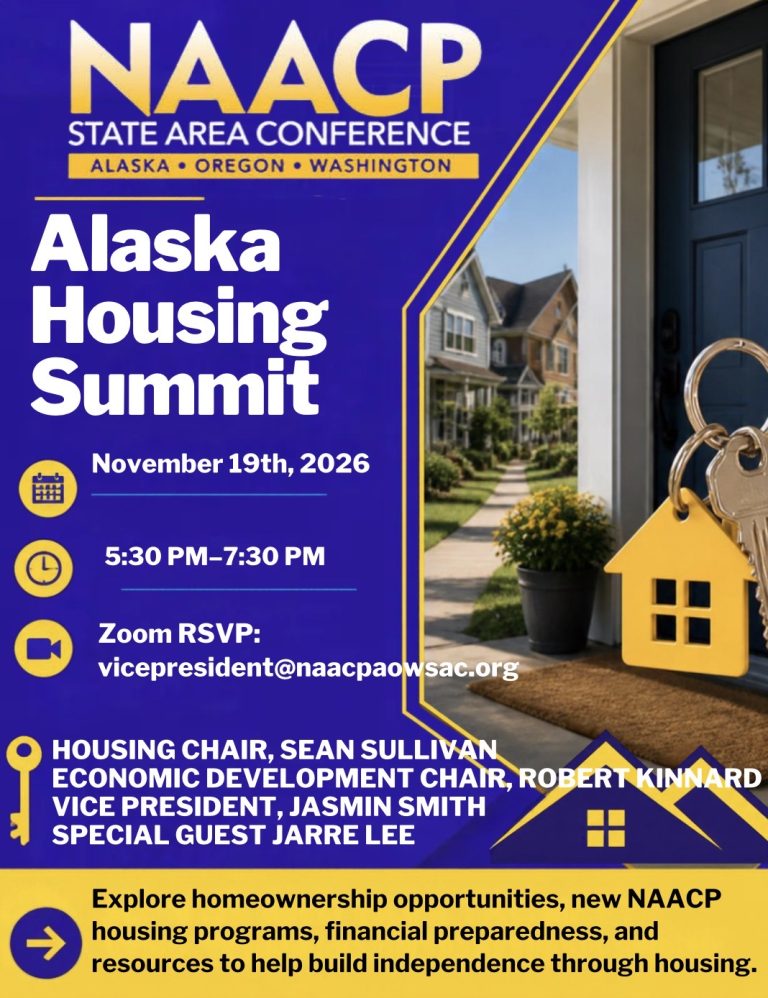 Alaska Housing Summit 2026 flyer