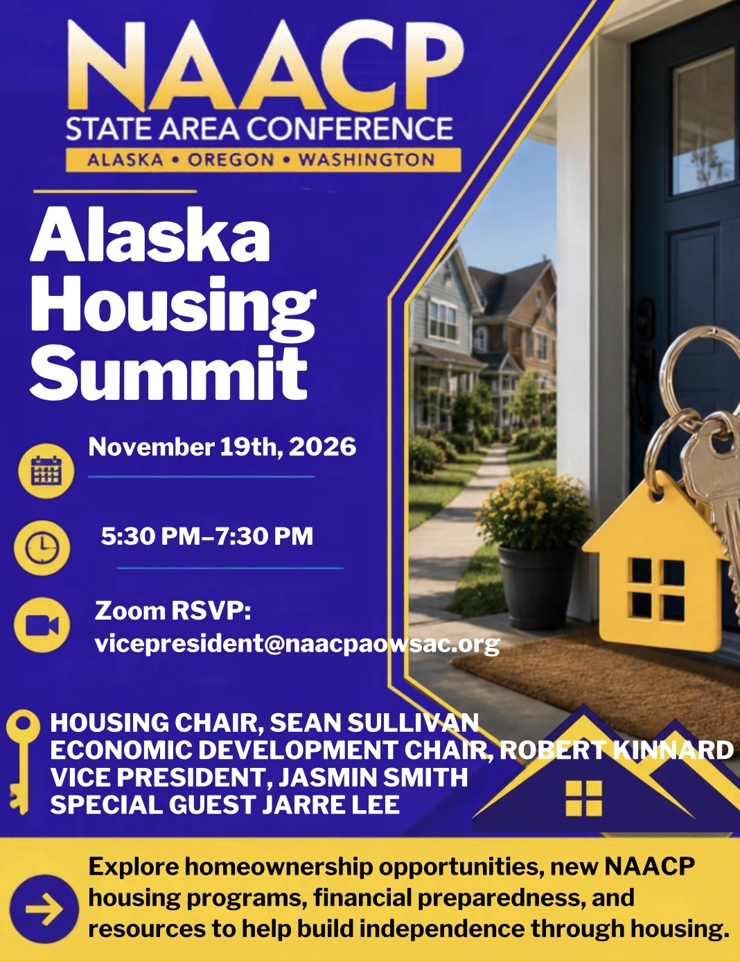Alaska Housing Summit 2026 flyer